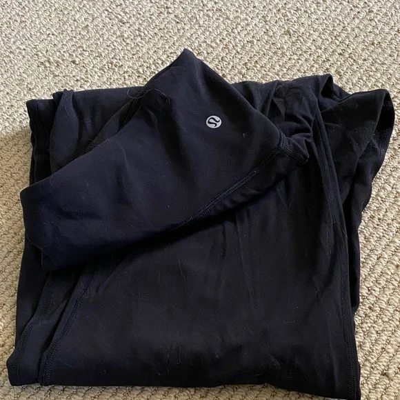 lululemon athletica Black Track Pants - Picture 1 of 3